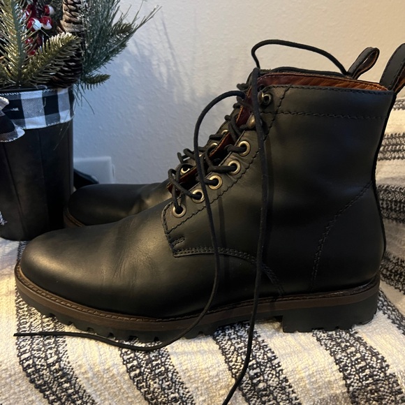 EUC Men's Portland Leather London Boot, Black Size 11.5 - Picture 8 of 13